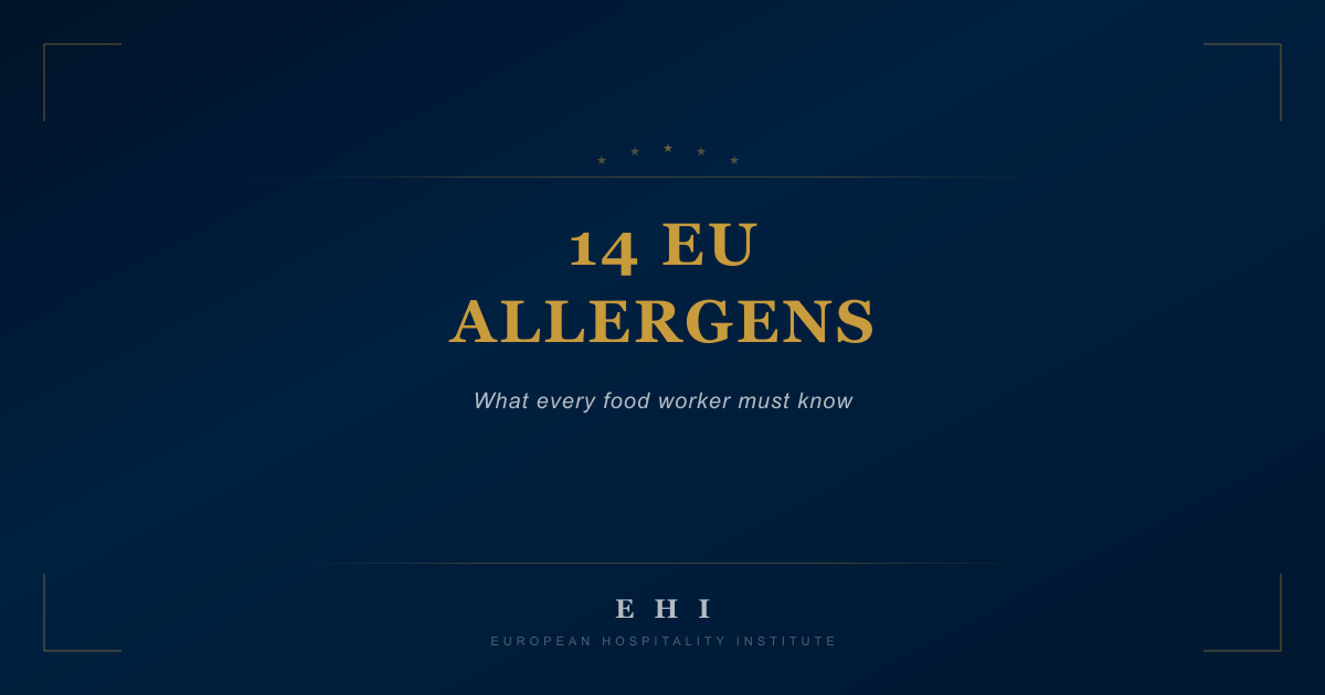EU Allergen Regulations for Food Workers